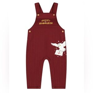 Harry‎ Potter Infant Burgundy Overalls 12M